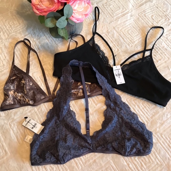 Express Other - Set of 3 Express Bralettes